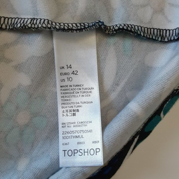 TOPSHOP | Lace Collar Floral Dress - Picture 10 of 11